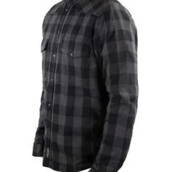 John Doe Motoshirt Motorrad Hemd Grau/schwarz 7 John Doe Motoshirt Motorrad Hemd Grau/schwarz -jacket shop john doe motoshirt jdl5004 3