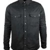 John Doe Motoshirt Motorrad Hemd Schwarz