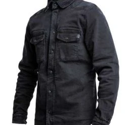 John Doe Motoshirt Motorrad Hemd Denim Schwarz -jacket shop john doe motoshirt jdl5012 3