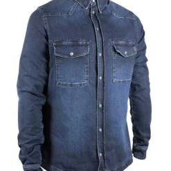 John Doe Motoshirt Motorrad Hemd Denim Dunkelblau 7 John Doe Motoshirt Motorrad Hemd Denim Dunkelblau -jacket shop john doe motoshort jdl 5010 3