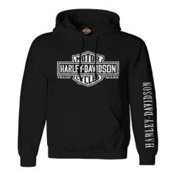 H-D Motorclothes Harley-Davidson Hoodie Long Logo H-D Schwarz