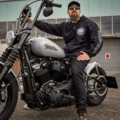 H-D Motorclothes Harley-Davidson Zip Hoodie Mini Willie H-D Schwarz -jacket shop r004548v 31