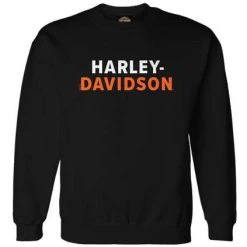 H-D Motorclothes Harley-Davidson Longsleeve H-D Name Schwarz