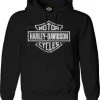 H-D Motorclothes Harley-Davidson Hoodie Heritage Sketch Schwarz