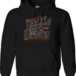 H-D Motorclothes Harley-Davidson Hoodie Take Flight Schwarz