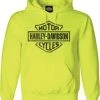 H-D Motorclothes Harley-Davidson Hoodie Heritage Sketch Gelb