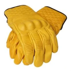 Rokker Handschuhe Tucson Natur Gelb