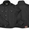 Rokker Black Jakket Bikerjacke
