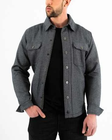 Rokker Boston Rider Shirt Grau 1 Rokker Boston Rider Shirt Grau