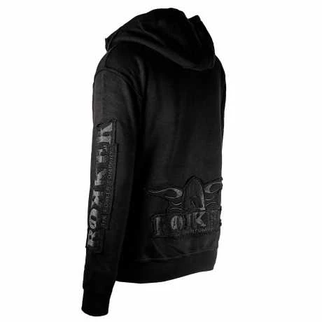 Rokker Zip Hoodie, Schwarz 4 Rokker Zip Hoodie, Schwarz – Bild 4