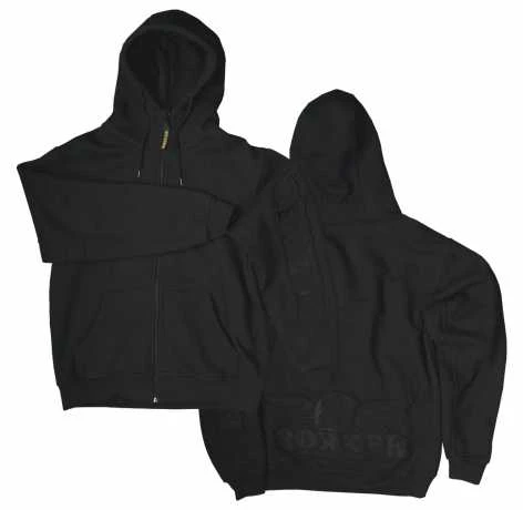 Rokker Zip Hoodie, Schwarz 5 Rokker Zip Hoodie, Schwarz – Bild 5
