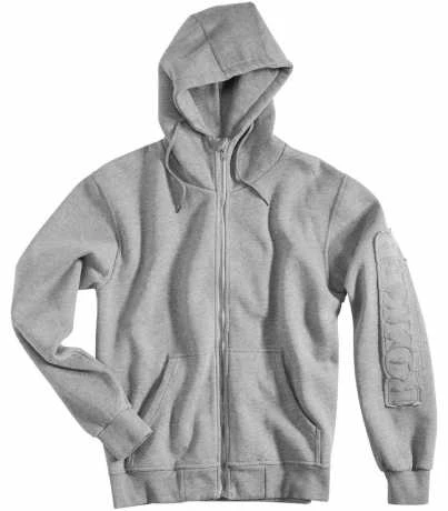 Rokker Zip Hoodie Hell Grau 1 Rokker Zip Hoodie Hell Grau