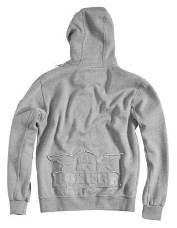 Rokker Zip Hoodie Hell Grau 2 Rokker Zip Hoodie Hell Grau – Bild 2