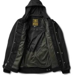 Roland Sands Design Roland Sands Anaheim 74 Jacke Schwarz -jacket shop roland sands anaheim74 black4