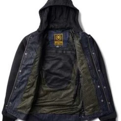 Roland Sands Design Roland Sands Anaheim 74 Jacke Schwarz & Denim Blau 8 Roland Sands Design Roland Sands Anaheim 74 Jacke Schwarz & Denim Blau -jacket shop roland sands anaheim74 denim4