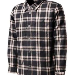 Roland Sands Design Roland Sands Buellton Motorradhemd Schwarz/weiß/rot