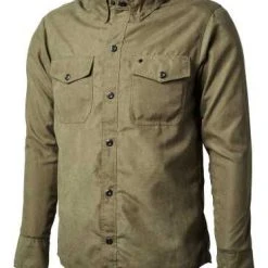 Roland Sands Design Roland Sands Cerritos 74 Motorradhemd Sage Grün