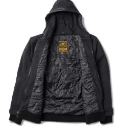 Roland Sands Design Roland Sands Obispo 74 Riding Zip Hoodie Schwarz -jacket shop roland sands obispo74 hoodie4