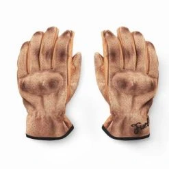 Fuel Motorcycles Fuel Flat Glove Handschuhe Braun