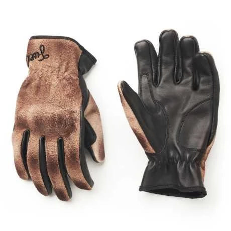 Fuel Motorcycles Fuel Track Glove Handschuhe Braun 2 Fuel Motorcycles Fuel Track Glove Handschuhe Braun – Bild 2