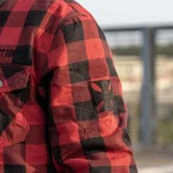 West Coast Choppers Dominator Motorrad Hemd Rot/schwarz CE 8 West Coast Choppers Dominator Motorrad Hemd Rot/schwarz CE -jacket shop wcc dominator red11