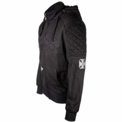 West Coast Choppers Por Vida Zip Hoodie Schwarz -jacket shop west coast zip hoodie vida31